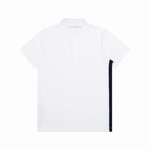 Camisas Polo Fila Hombre Blancas - Golf Yoko S/S - España 963705UOY